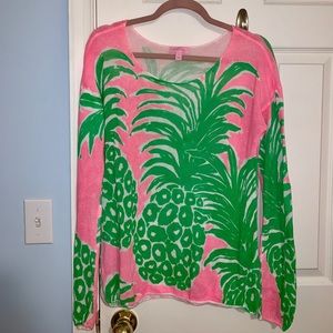 Pink & Green Lilly Pulitzer Sweater